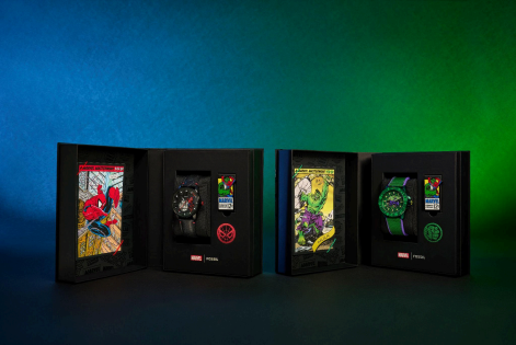Fossil Unveils New Marvel Spider-Man vs. The Incredible Hulk Collection